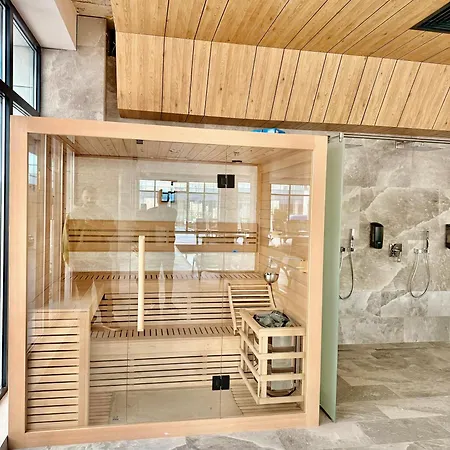 Aqua Vista Odyssey 3 Lux Cu Si Piscina Interioara Incalzita 30 Grade Apartman *